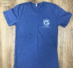 SP Saying Short Sleeve Tee Best Shuck In Town Heather Blue