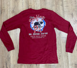 SP Cardinal Red Long Sleeve Tee Shirts